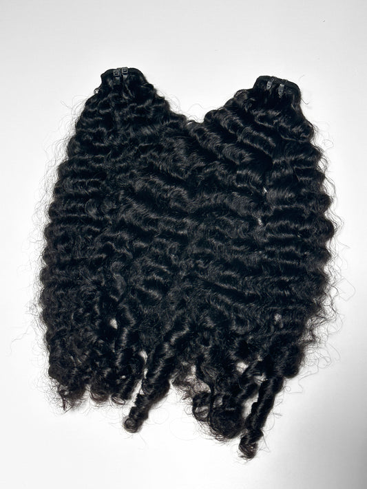 BURMESE CURLS HUMAN HAIR BUNDLES: HAIROIC COLLECTION - ANNSHAIR 12"