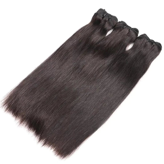 BONE STRAIGHT HUMAN HAIR BUNDLES: HAIROIC COLLECTION - ANNSHAIR 14"